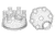 Chemglass Reaction Kettle Lid 7NEK 300MM CG-1968-A-01