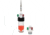 Chemglass Valve Mininert 20mm As/f Pk12 CG-4914-C20, Unit PK