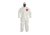 DuPont Tychem 4000 Coverall w/Hood, Elastic Wrists and Ankles, White, Large, 12 Pack, SL127BWHLG00