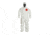 DuPont Tychem 4000 Coveralls w/Standard Hood, Taped Seams, White, 3X, 6 Pack, SL127TWH3X0006