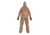 DuPont Tychem RESPONDER CSM Coveral w/Hood and Gloves, Level B, Tan, Large, Each, RC128TTNLG00