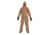 DuPont Tychem RESPONDER CSM Coveral w/Hood and Gloves, Level B, Tan, Large, Each, RC128TTNLG00