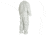 DuPont Tyvek 400 Coverall, Collar, Stormflap, Elastic Wrists/Ankles/ Waist, Serged Seams, White, Medium, Case of 25, TY125SWHMD00