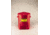 Eagle Manufacturing Oily Waste Can Red Plstc 14GL 937FL