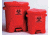 Eagle Manufacturing Waste Can Red Biohazard 14GL 947BIO