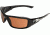 Edge Eyewear Brazeau Safety Glasses Black Frame Copper Driving Lens Xb115
