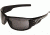 Edge Eyewear Caraz Safety Glasses Black Frame Smoke Lens Polarized Thz216