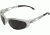 Edge Eyewear Dakura Safety Glasses Silver Frame Smoke Lens Sw126