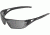 Edge Eyewear Delano Safety Glasses Black Frame Smoke Lens Sd116