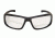 Edge Eyewear Hamel Safety Glasses - Black Frame, Clear Lens XH611