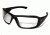 Edge Eyewear Hamel Safety Glasses - Black Frame, Clear Lens XH611