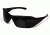 Edge Eyewear Hamel Safety Glasses - Black Frame, G-15 Lens XH61-G15