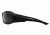 Edge Eyewear Hamel Safety Glasses - Black Frame, G-15 Lens XH61-G15