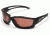 Edge Eyewear Kazbek Polarized-Black / Copper "Driving" Lens with Gasket GTSK215