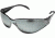 Edge Eyewear Kirova Safety Glasses Black Frame Silver Mirror Lens Ab117