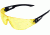 Edge Eyewear Kirova Safety Glasses Black Frame Yellow Lens Ab112