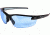 Edge Eyewear Zorge G2 Safety Glasses Black Frame / Light Blue Lenses, Universal DZ113-G2