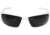 Edge Safety Brazeau Torque with Red E Logo, Polarized Smoke Lens, White Frame, TXB246-E5