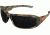 Edge Safety Brazeau with Orange E Logo, Polarized Smoke Lens, Camouflage Frame, TXB216CF-E2