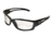 Edge Safety Kazbek Safety Glasses,Black Frame,Clear Vapor Shield Lens, SK111VS