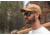 Gatorz Marauder Glasses, Smoke Polarized Lens w/Blue Mirror, Black, One Size, GZ-12-421
