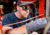 Gatorz Marauder Glasses, Smoke Polarized Lens w/Blue Mirror, Black, One Size, GZ-12-421