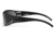 Gatorz Wraptor Milspec Ballistic Z87.1 Sunglasses, Blackout Frame, Smoke w/Anti-Fog Lens, GZ-02-002
