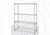 Intermetro Industries Frame 4SIDED Ss Dbl Snake SF35N4S