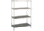 Intermetro Industries Shelf Stainless Solid 24X60 2460NFS
