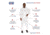 International Enviroguard MicroGuard CE Coverall, Tunnelized Elastic Wrist &amp; Ankle, White, L, Case of 25, CE8013CI-L