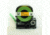 K-Sun Label 1BLACK On Yellow Tape 224BY