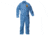 Kimberly Clark KleenGuard A60 Coveralls, Front Zipper, Blue, 2XL, Case of 24, 45235-00