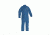 Kleenguard A60 Bloodborne Pathogen &amp; Chemical Splash Protection Coverall, Blue, Large 45233