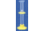 Labglass/Wilmad Cylinder Graduated Td 10ML LG-5517-100
