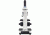 LW Scientific Advanced Student Microscope with 3 Achromat objectives and Flourescent Light, CREAM EDM-M03A-DAF1