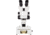 LW Scientific Z4 Zoom Binocular 7x-45x on Embryo-GLO Halogen Stand Microscope w/Tilt Mirror, Z4M-BZM7-EMH1