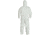 Magid Glove DuPont Tyvek Coveralls w/Attached Hood, White, L, Case of 25, CVCH11L