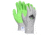 MCR Safety Cut Pro 13 Gauge Dyneema Diamond Technology Shell Cut Resistant Work Gloves, Hi-Vis Latex Coated Palm and Fingertips, Hi-Vis Lime/Salt and Pepper, Medium, 9672HVGM