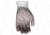 MCR Safety Cut Pro 13 Gauge Dyneema Diamond Technology Shell Cut Resistant Work Gloves, PU Coated Palm and Fingertips, Tan/Salt and Pepper, Small, 9672S