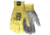 MCR Safety Cut Pro 7 Gauge Kevlar Shell Cut Resistant Work Gloves, Split Leather Palm, Gray, Large, 9686L