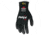 MCR Safety Cut Pro Ninja BNF Work Gloves, 18 Gauge Kevlar Shell, NFT Coated Palm and Fingertips, Black, Medium, N9878BNFM