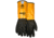 MCR Safety Cut Pro Ninja Coral Cut Resistant Work Gloves, 10 Gauge Dyneema Diamond Technology Lined, 14in PVC Cuff with Coral Dip, Black, Medium, N6464M