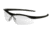 MCR Safety DL1 Series Bifocal Readers Safety Glasses, 2.0 Diopter Lens, Soft TPR Nose Piece, Clear, One Size, DLH20