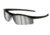 MCR Safety DL1 Series Safety Glasses, Soft TPR Nose Piece, Silver Mirror/Black Frame, One Size, DL117