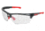 MCR Safety DM1319 Dominator DM3 Series Safety Glasses, Adjustable Wire Core Temples and Nose Piece, I/O Clear Mirror, One Size, DM1319