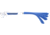 MCR Safety DM1329 Dominator DM3 Series Safety Glasses, Adjustable Wire Core Temples and Nose Piece, I/O Clear Mirror, One Size, DM1329