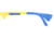 MCR Safety DM1348B Dominator DM3 Series Safety Glasses, Adjustable Wire Core Temples and Nose Piece, Blue Diamond Mirror, One Size, DM1348B