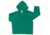 MCR Safety 388JHL Dominator Series 2 Piece Waterproof Rain Jacket, .42mm PVC/Hi-Tensile Poly/PVC, Zipper Front with Detachable Hood, Green, L, 388JHL