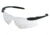 MCR Safety DS1 Series Safety Glasses, Non-slip TPR Temple Grips and Nose Piece, I/O Clear Mirror, One Size, DS119