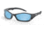 MCR Safety Eyewear Graphite FRM/BLUE Lens TB113AF, Each